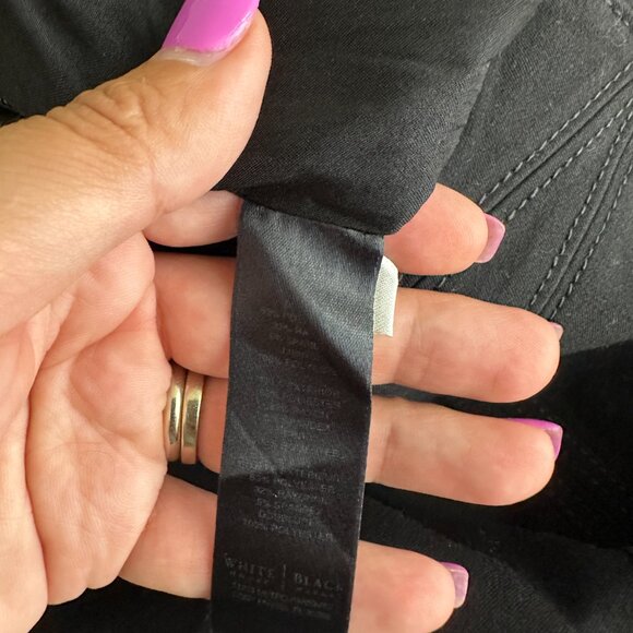 White House Black Market Classic Black Pencil Skirt - Picture 6 of 7